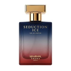 Arabian Aroma Seduction Ice Eau de Parfum for Men | Fresh Citrus & Fruity Fragrance | Long Lasting Perfume for Man